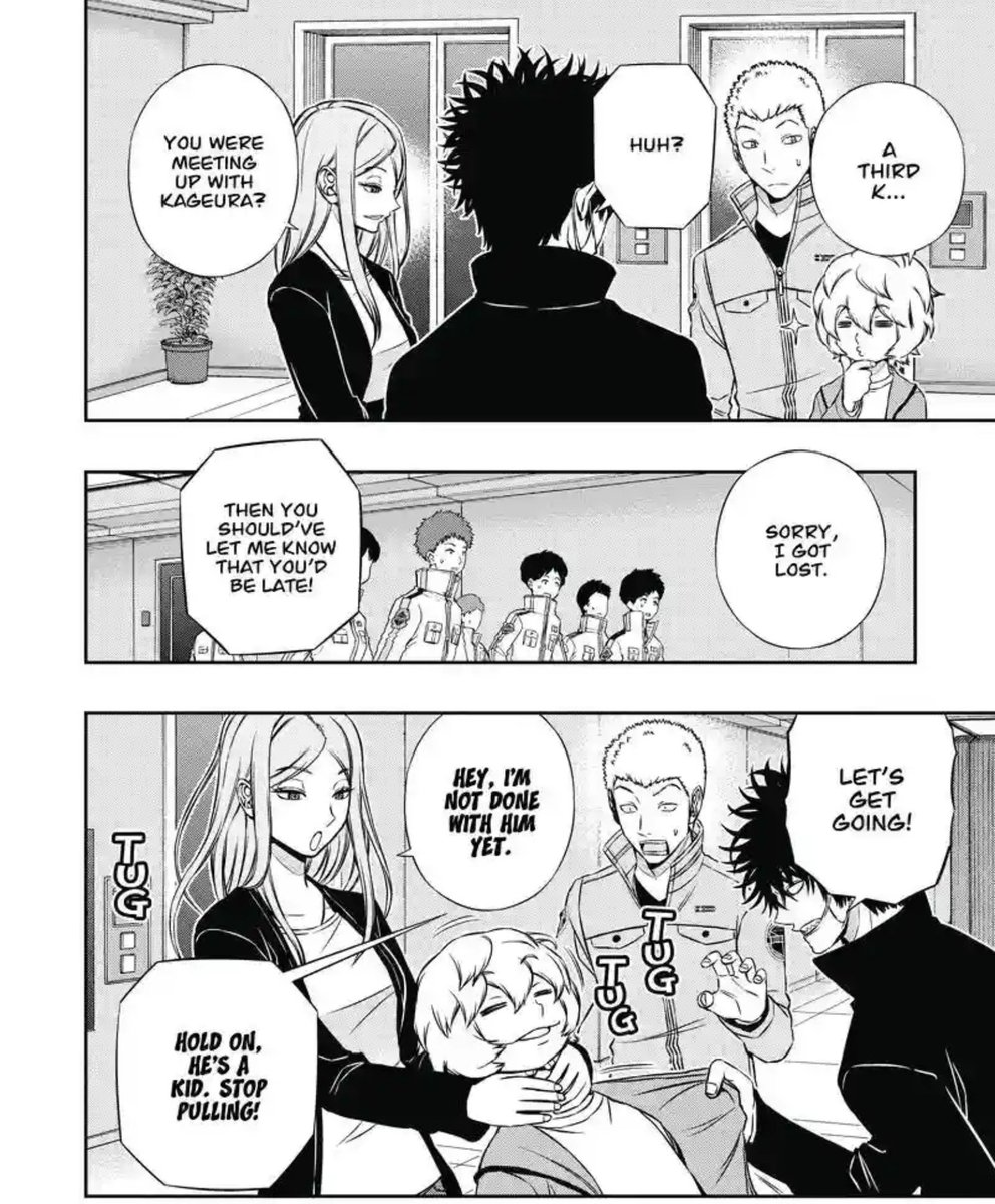 Lemon4426's tweet photo. Kage: too many ppl, annoying 
Kage after be friend with Yuma: come to rank war room everytime 😆

I love seeing their daily life scene, is so heart warming☺️Yuma the boy who once already give up his reason to live, being surrounded by many great friends now🥹 https://t.co/Uxm55fuRxc