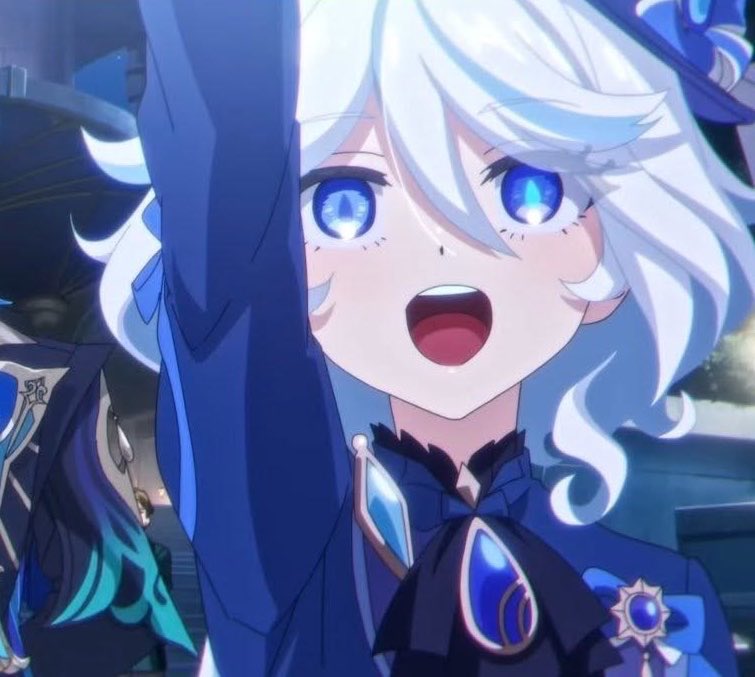 Genshin_Forever's tweet photo. I love seeing Furina looks so happy, and she deserves even more. https://t.co/DetNbVga2r