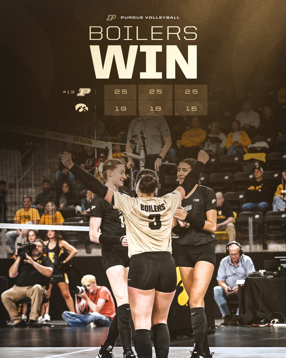PurdueVB's tweet photo. How Sweep it is! 🧹🧹🧹 https://t.co/uVGi3qNRYY