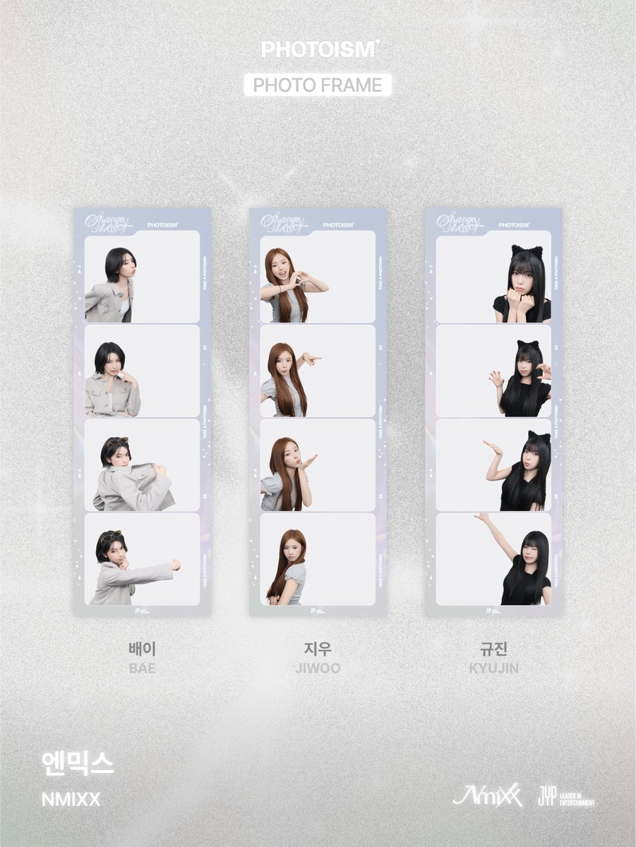 photoism_kr's tweet photo. PHOTOISM X 엔믹스
ARTIST FRAME &amp; snapism OPEN !

엔믹스 프레임 보니까
기분 엔믹스 ~~~ 됨 (P)

포토이즘과 스내피즘에서 엔믹스와 함께
소중한 추억을 남겨보세요 📸

📅 26.10.20 – 26.12.20

ONLY IN PHOTOISM https://t.co/us3IFoidqD