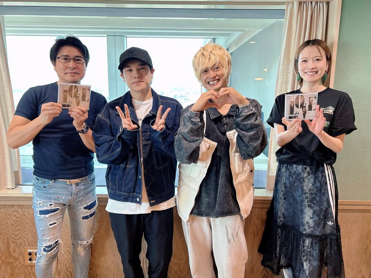 motive78MHz's tweet photo. 11時台ゲストは
A.B.C-Zの #五関晃一 さん #塚田僚一 さんでした✨

ジュニア時代の逸話から、おっちょこちょいなエピソード、
そして、ニューアルバム『The Way of L.O.V-E』の裏話もたっぷり伺いました🫶
https://t.co/aDPeBINGPy

#ABCZ #motive78 https://t.co/NvKZikW98H