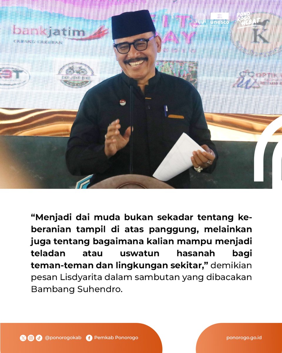 PonorogoKab's tweet photo. #ponorogoHEBAT #ponorogokab #dai #daicilik #ceramah https://t.co/uL5oF0fsUg