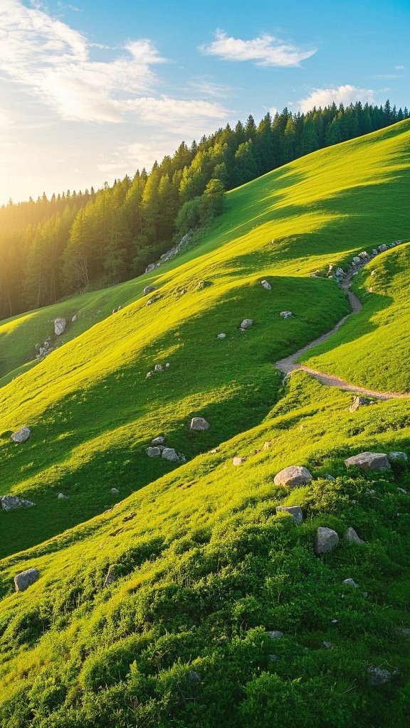 juliob1233's tweet photo. Basking under the blue sky on the grassy hill, I feel the fresh air lift my spirit while working here!， https://t.co/vOrQfbCD6m