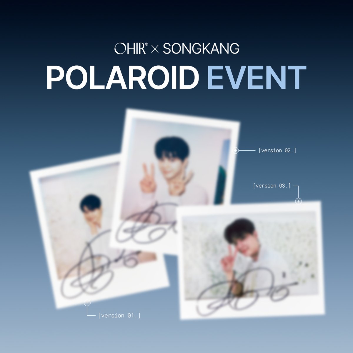 OHIR_official's tweet photo. 안녕하세요
오지기 너무 오랜만에 인사 올립니다🙇‍♀️

오늘 [오히어 x 송강] 신규 캠페인이 오픈 된 거 알고 계셨나요?!!

기념으로 몰래 #RT이벤트 가져왔어요🤫

무려 미공개 친필 싸인 폴라로이드⭐
거기에 오히어 흰동백 기미크림까지!

🤍경품 : [OHIR x 송강 친필 싸인 폴라로이드] 1매 + 흰동백 기미크림
🤍당첨 인원 : 3명
🤍 참여 방법 : 오히어 계정 팔로우(@OHIR_official) + RT
🤍 이벤트 기간 : 10월 16(목) – 10월 18일(일)
🤍 당첨자 발표 : 10월 20일(화)
*DM 개별 안내

#오히어 #OHIR #송강 #SONGKANG