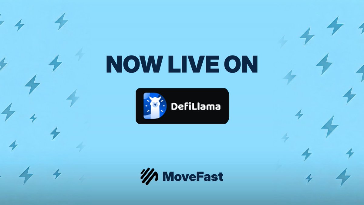 MovefastonAptos's tweet photo. MoveFast is now live on @DefiLlama 🔵

TVL is live today. Revenue, volume and fees data are coming soon, Dex and Aggregator integrations are on the way. and the team is working hard on it behind the scenes.

Aptos support is loading..

Firts trading bot , terminal, sniper, customized hook is coming soon.

Aptos bull szn loading... 🚀

https://t.co/htT1ScmL6K