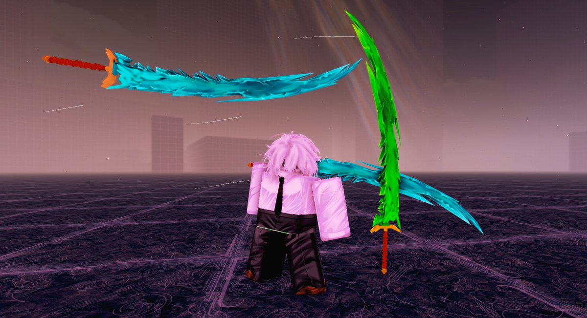 Norynwst's tweet photo. ✦ My 3D model &amp; Hand Paint textures  »  
Fun Sword [OC] »  
↳ [ COMMISSIONS: OPEN ]   » 
[ DM for details  @sayprojectile ]  »  

#robloxdev #blender #model #ftp #os #terra #handpaint #ova #fun #dev #weapon https://t.co/bIz6V72gTy