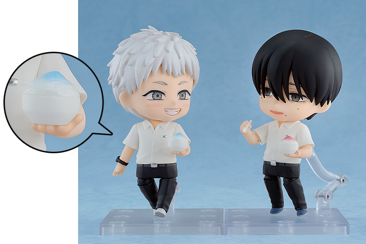 gsc_kahotan's tweet photo. ⧉ 　予約開始　 ⧉
￣￣￣￣￣￣￣￣￣￣
ねんどろいど よしき
＿＿＿＿＿＿＿＿＿＿
>>https://t.co/ygqeHQB71t

▼グッスマ公式ショップ特典
「かき氷（青）＋持ち手」パーツ

ご予約は11月25日（水）まで！
#ひかなつアニメ #光が死んだ夏 #ねんどろいど  #オランジュ https://t.co/F5cAsTdSc8