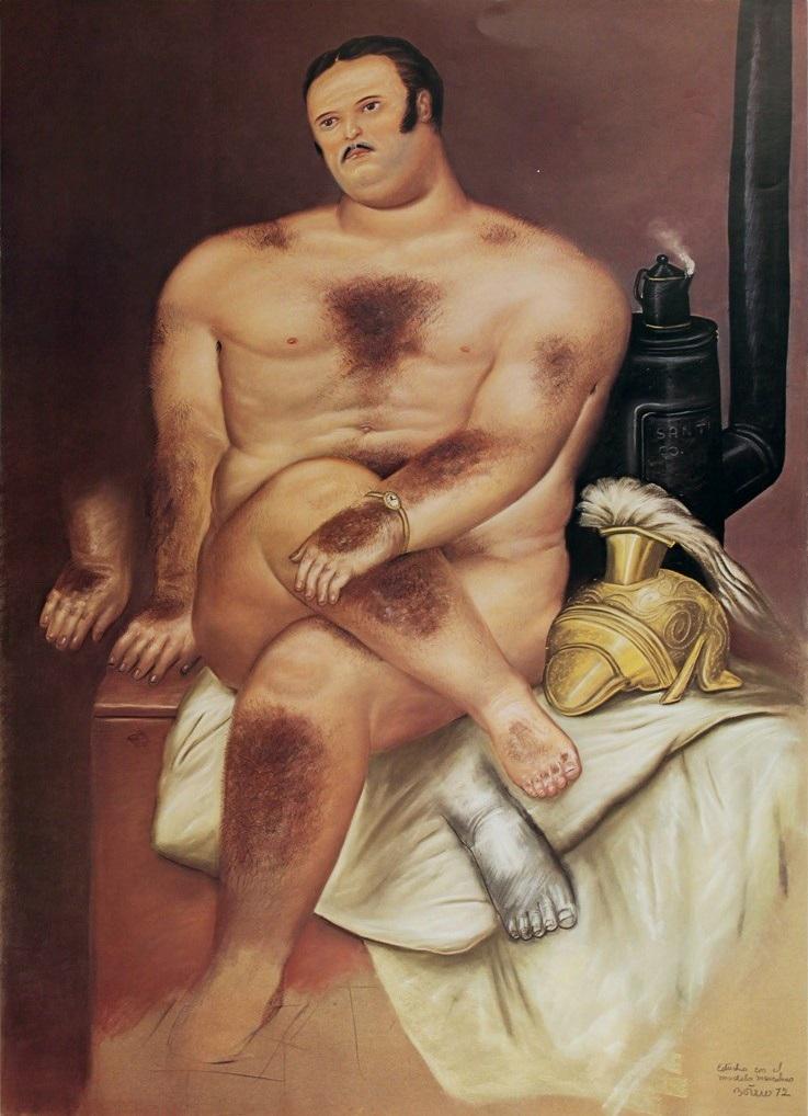 archaeologyart's tweet photo. Fernando Botero - Study with Male Model (1972) https://t.co/1goPgbq7dX