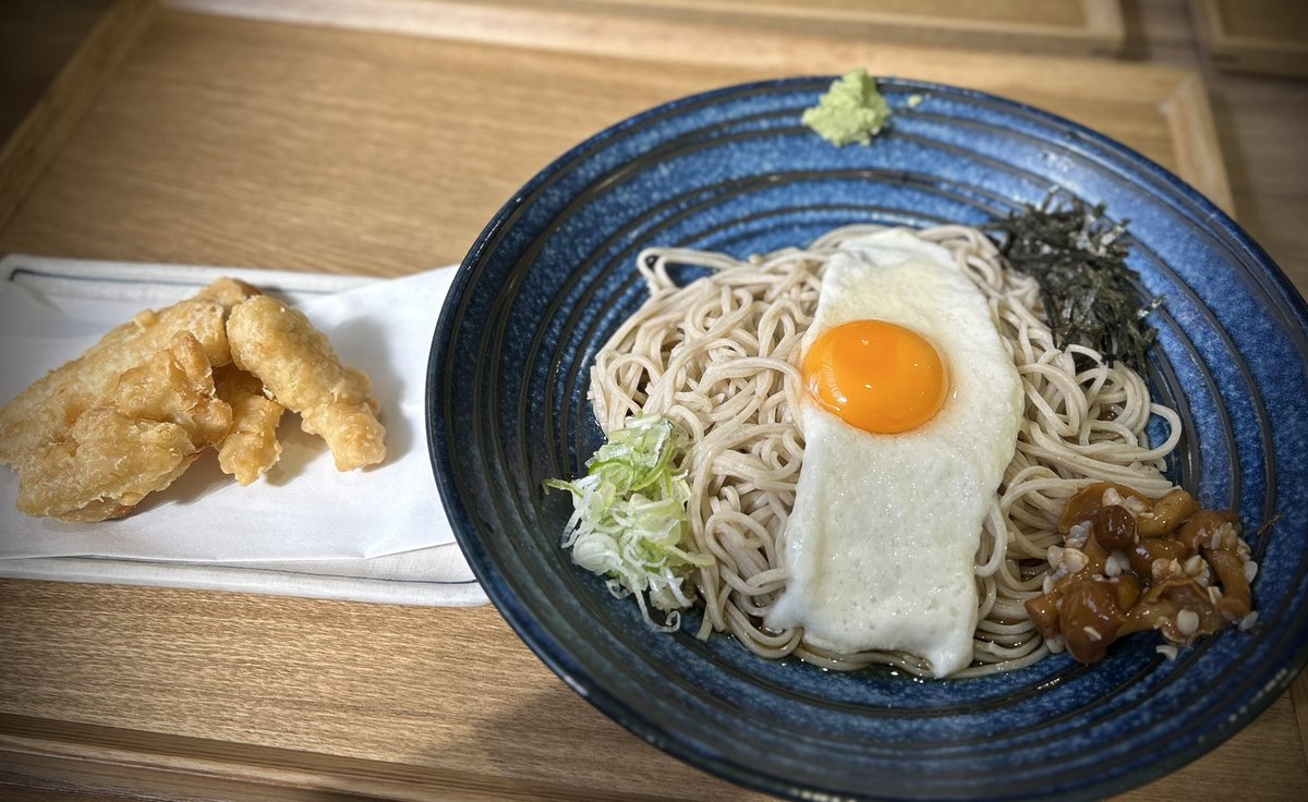MotoAiden's tweet photo. とろろお蕎麦 https://t.co/IrBLx26vPf