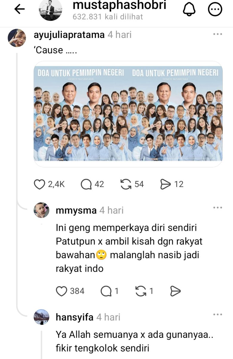 kamarlintang's tweet photo. Sarah Sechan MEMASAK 🔥 

Jadi ada netizen nih yg nanya gunanya Raffi Ahmad, Ria Ricis &amp; Atta Halilintar punya banyak followers kalo mereka bungkam soal isu Karhutla Kalimantan 🤔

Sarseh gercep komen, "Gunanya untuk bantu pilih presiden yg sekarang." https://t.co/ldomqENUhH