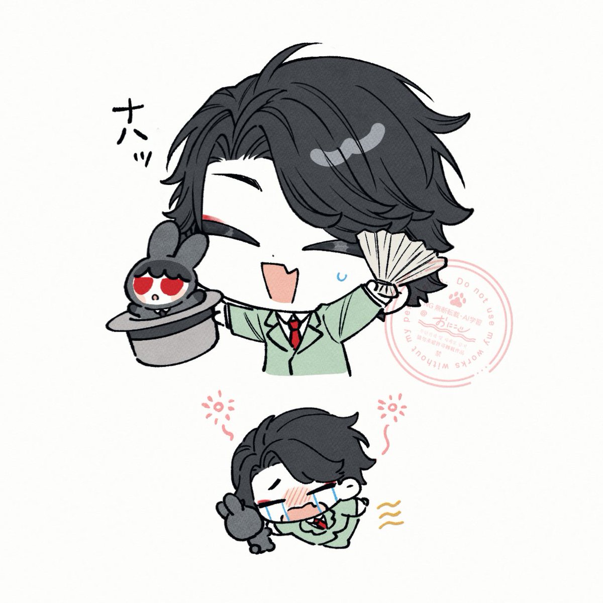 oni06a's tweet photo. 🪄🎩 https://t.co/zNPsWkQgU6