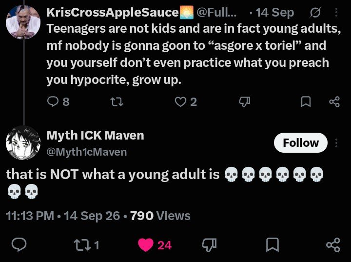 Ll_ringg's tweet photo. @FullNamebi @ybgtwill @Laj17278282 @sunfishyy @RexiHomosexi @lovelykocho Being under 18 years old is considered being a MINOR. Just bc it's legal doesn't mean it's alright to do it. And you trying to push 16-17 year olds into a more adult category is creepy as fuck when they need a legal guardian to sign off certain documentation. https://t.co/m2kdhkWRg6