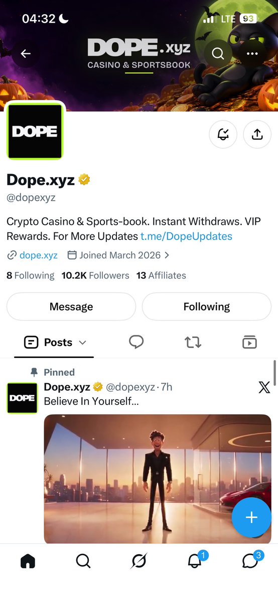 ifwjoseph's tweet photo. @salamfvr @dopexyz @DopeCat69 All tasks done 

9QQuFH2UJa2VJprGJpUPCDYW8DXQJrxvHYzipNH7xk2Q https://t.co/vzYVFc76ro