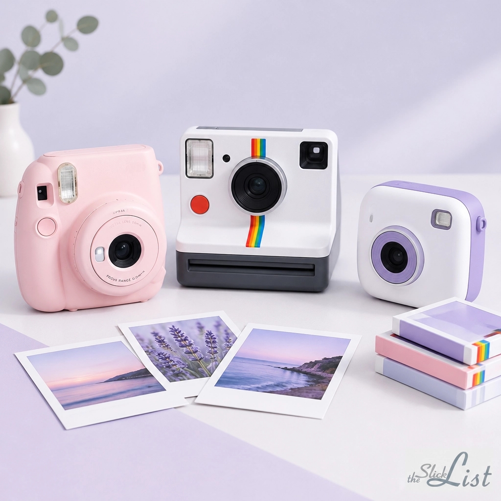 theSlickList's tweet photo. The camera price is the entry fee. Film cost is the price of admission forever. Compare formats before you compare cameras. Full guide at theSlickList. AI-assisted visual. #InstantCamera #FilmPhotography #theSlickList https://t.co/zW8uGivRD4