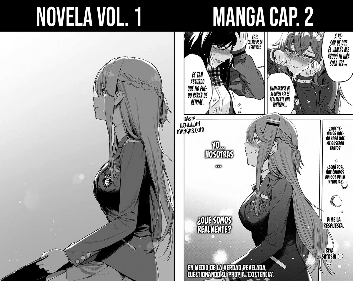 UchuuProjects's tweet photo. Y, para terminar el día vamos con una pequeña comparación de escenas de la novela y el manga, aprovechando que hoy se subió el Cap. 2, además de preguntar, ¿Qué les pareció? comenten en la Web y si aún no lee el Cap~, el Link del manga en el citado~ https://t.co/a7Y03HhKJO