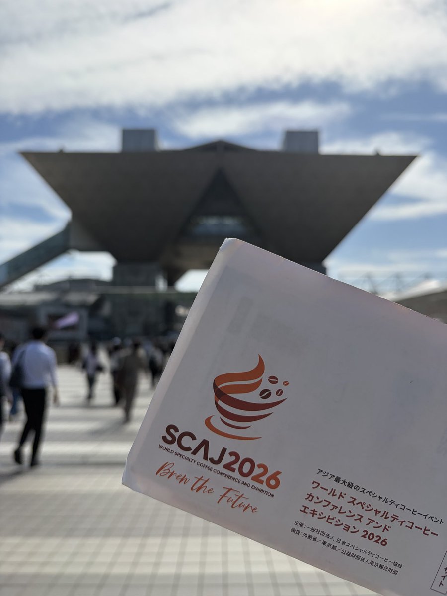 amtm_tm3's tweet photo. 2年ぶりのSCAJ☕️ https://t.co/jz5Os3V8jz