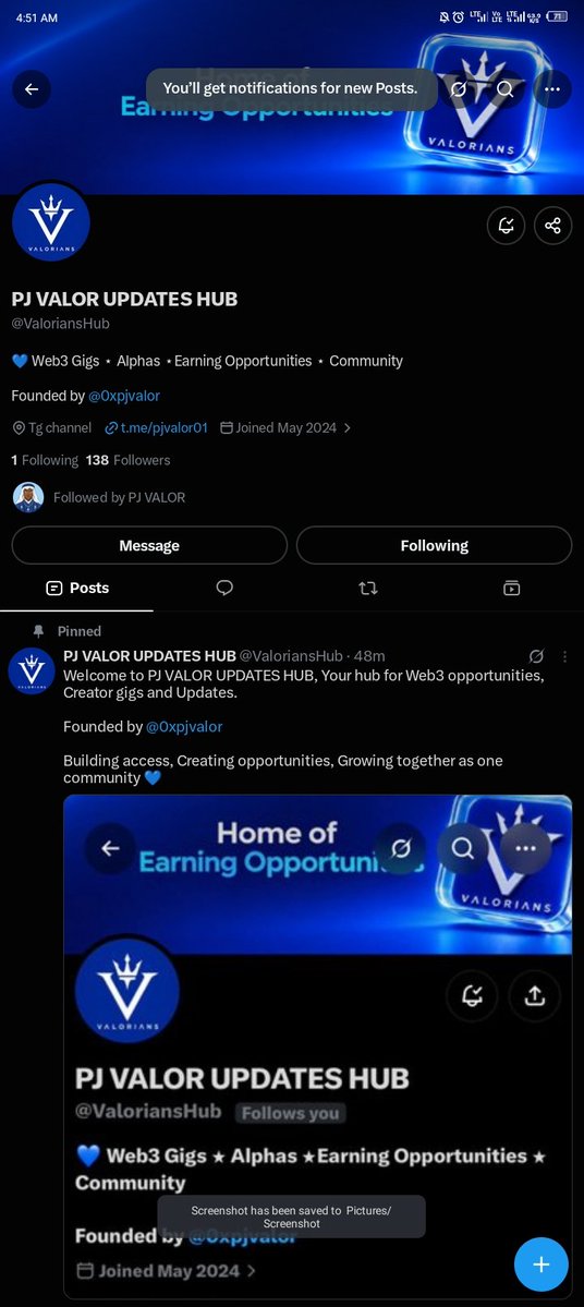 Sudo_Miguel's tweet photo. @ValoriansHub @0xpjvalor #VALORIANSHUB #PJVALOR
Lets go π₯
0xb7Af6EF1f7a3ac94B55089b3c43caD9769358EE6 https://t.co/qTgtwOcen3