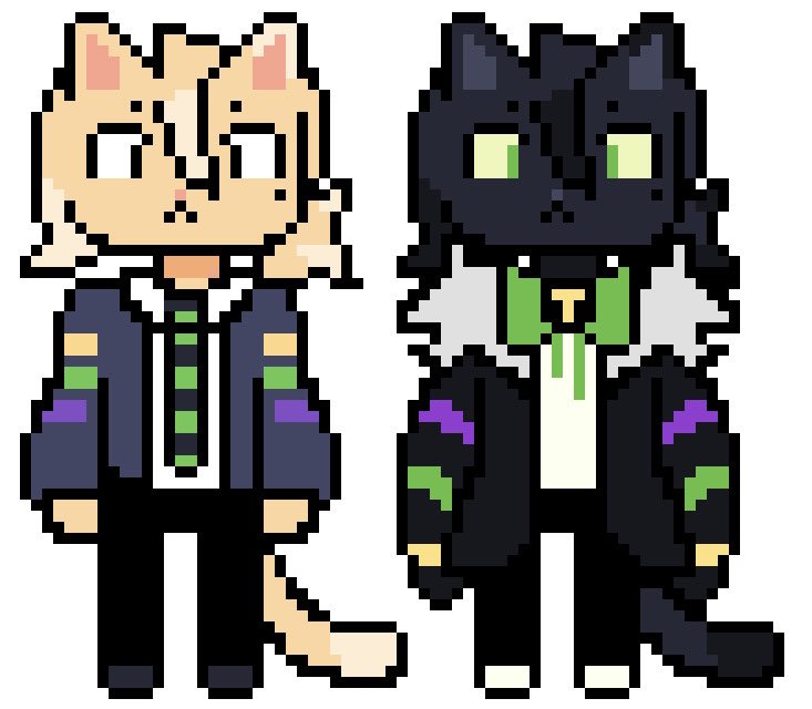 chatnbug's tweet photo. not great at sprites but.. my ideas 4 miraculousrune.. https://t.co/f2Hz7Xf8na