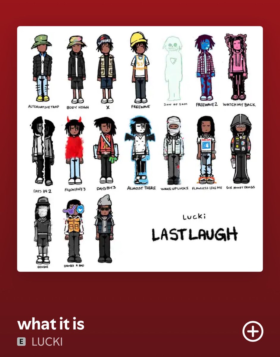 camhashoes's tweet photo. From the voice alone this project is PEAK Lucki https://t.co/0uZ2vrxUVx
