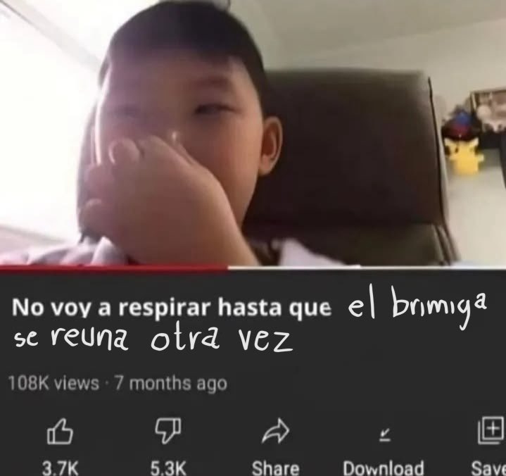 brimiganation's tweet photo. Sintiéndonos un poco así #brimiga https://t.co/rAtHiH3ayR