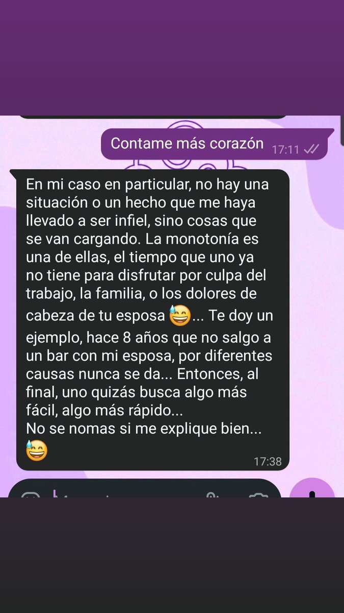 kinkyfetishpy's tweet photo. 💔🇵🇾 Un seguidor de Paraguay confiesa que la rutina y las responsabilidades afectaron su matrimonio. Hace 8 años que no sale a disfrutar con su esposa y reconoce que buscó compañía fuera de su relación. 😳 ¿La monotonía puede llevar a una infidelidad?
#Paraguay #ParejasPy #Matrimonio #ConfesionesPy #HistoriasParaguay