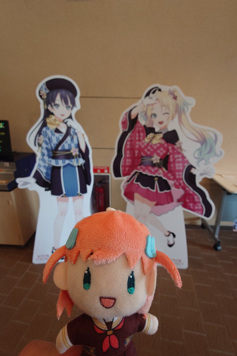 YuiAice5's tweet photo. スタンプラリーのコスモアイル羽咋来ました！

#蓮ノ空女学院スクールアイドルクラブ
#蓮ノ空 https://t.co/NksKIKepTs