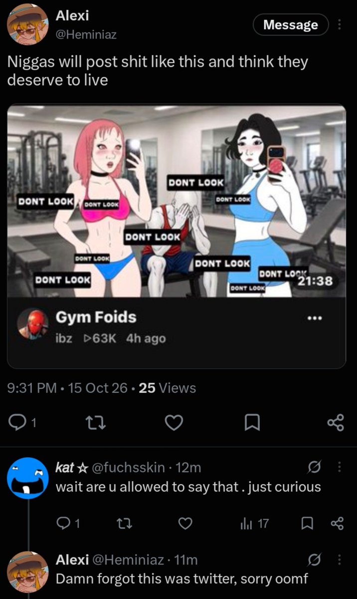 fuchsskin's tweet photo. u cannot be serious bro. actual loser https://t.co/IP9ICISfea