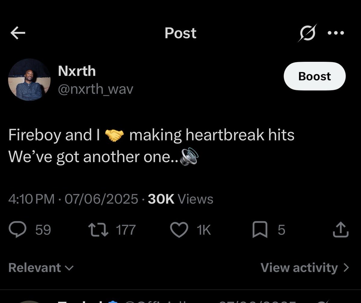nxrth_wav's tweet photo. ZUKO! By @fireboydml out now
Produced “C’est la vie” and “Light of dawn”
Mixed and mastered “C’est la vie”, “Light of dawn” and “Onazo”
Congrats to the team and everyone involved ♨️♨️♨️ https://t.co/WJ575RQezE