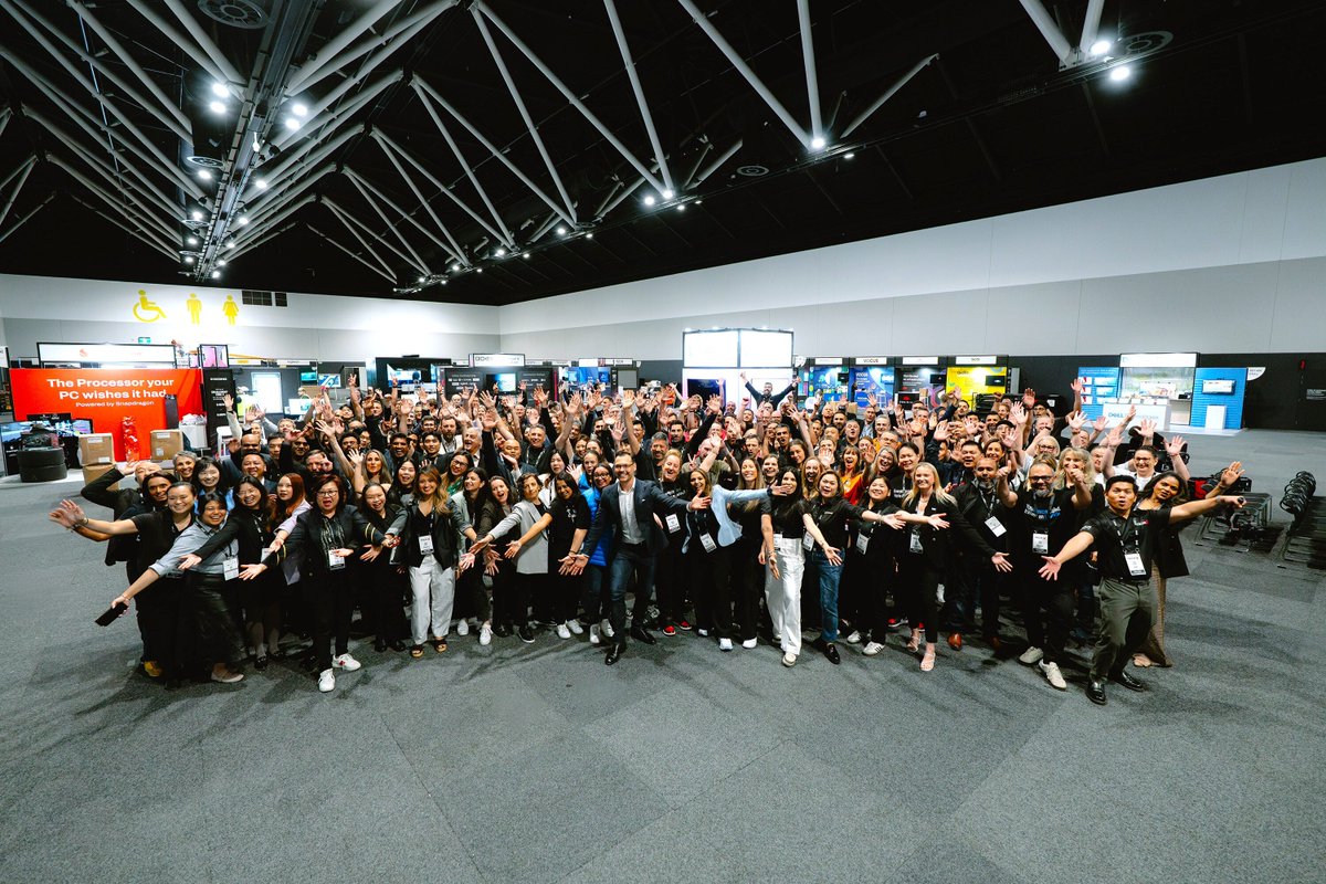 DickerData's tweet photo. 🎉 That's a wrap on TechX 2026! 5,000+ attendees. 4 cities. 60+ sponsors. Thank you to our partners, vendors, keynote speaker Mark Iles and the wider channel community for making TechX 2026 our biggest yet. 

#WEAREDDR https://t.co/CMgNmeKbT6