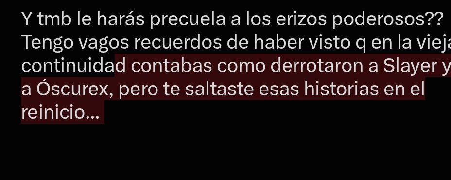 RottenFl3sh2110's tweet photo. @Marianosmeiden Remakearas la saga de 5 héroes o la dejaras así como esta??

y terminaras historias inconclusas como smeiden vs nacklex y los erizos poderosos y una maga???? 👀👀👀👀🥹🥹🥹🥹🥹👀🥹👀🥹🥹 https://t.co/6y18wQXGAI