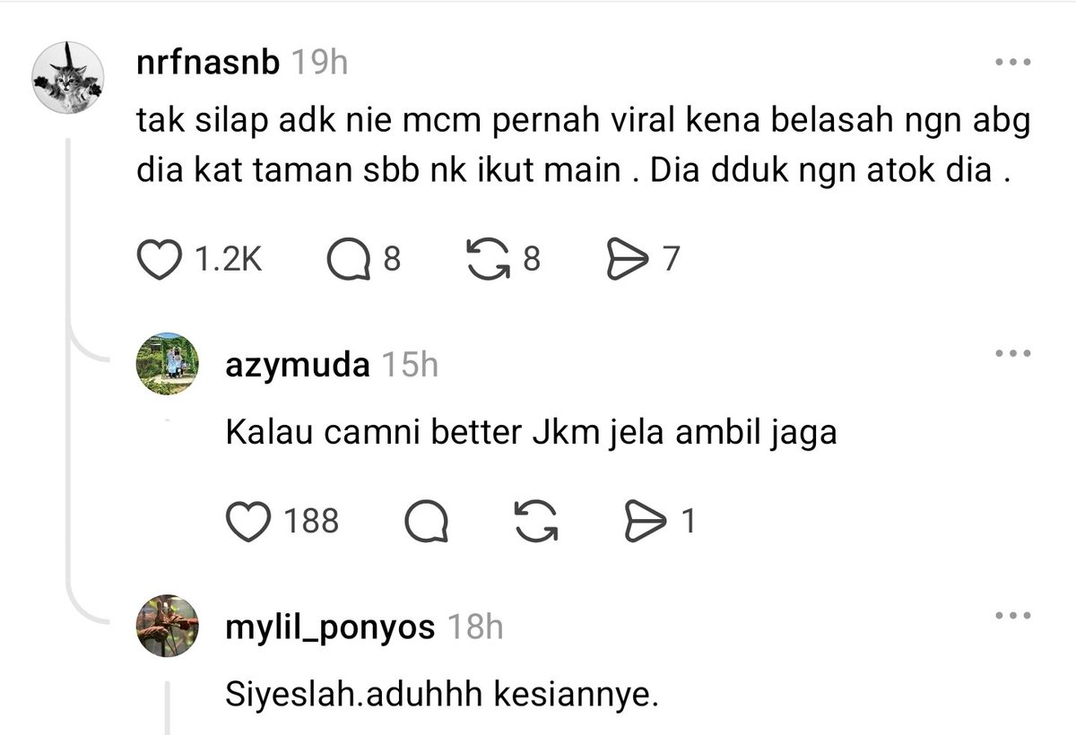 mynewshub's tweet photo. Mintak berkuasa proaktif sikit ambik kisah kes ni....

Macam ada sesuatu yang tak kena...

Pengabaian? Penderaan? 

Nampaknya macam semua ada dan perlu intervention pihak ketiga untuk membantu https://t.co/Ijo5xHDU6z