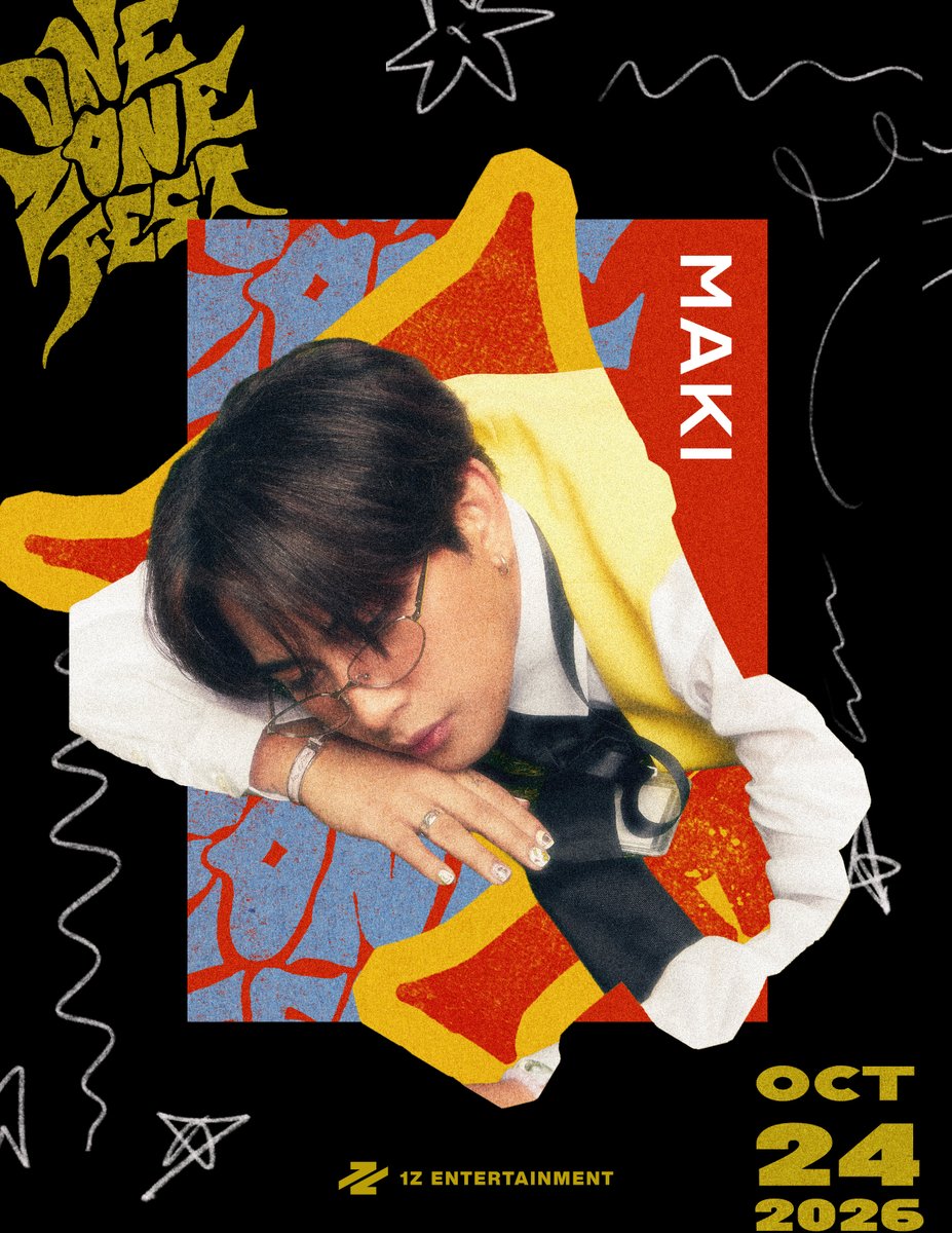 1zentertainment's tweet photo. 📣 ENTERING THE ZONE: MAKI

The zone is about to get a whole lot more vibrant with MAKI joining the ONE ZONE FEST Day 1 lineup! Experience his feel-good energy LIVE on October 24 at the Araneta Coliseum.

Don't miss your entry to the zone! DAY 1 tickets are still available via https://t.co/rvDBpadaAH

#GetInTheZone #OneZoneFest #1ZEntertainment
