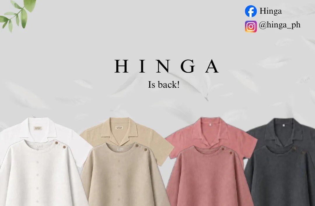 alluraxx's tweet photo. Support local brands this Christmas! 🇵🇭🎄 
If you're planning to refresh your wardrobe with natural fabrics or gift something different this year, take a look at HINGA. 100% natural, linen-cotton blend, no polyester, and priced at ₱700–₱900. 🤍 https://t.co/hk5DlTThv1