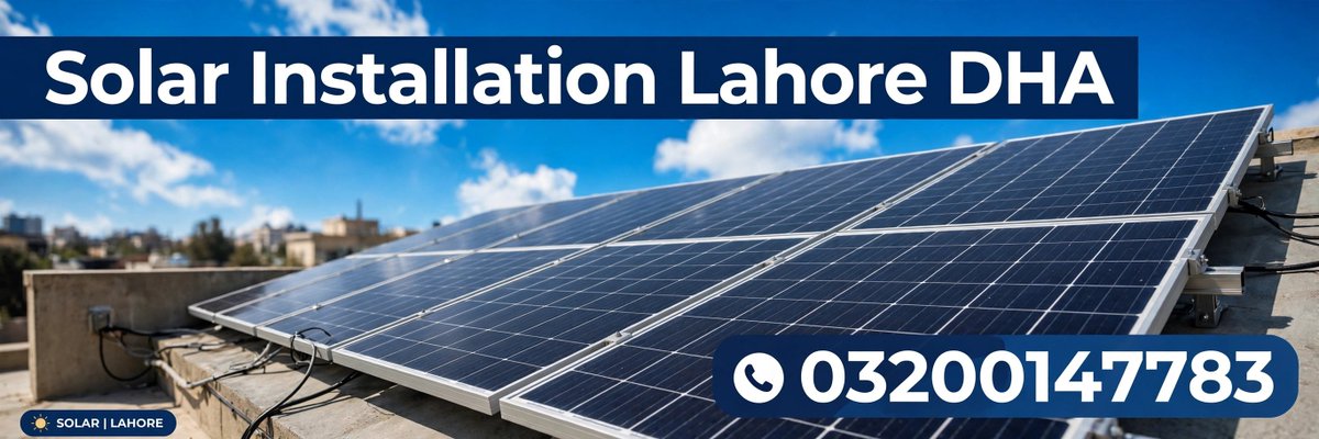 Solarcompany86's tweet photo. Solar panel installation in 5 steps: survey → design → mounting → panels + wiring → testing. The installer's process matters more than the panel brand. ☀️

Solar Installation Lahore DHA | 📞 03200147783 https://t.co/jZpO347FNh