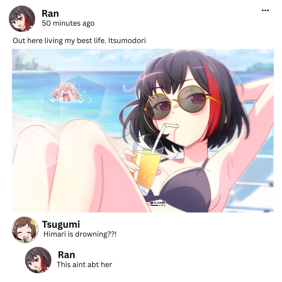 izami_md's tweet photo. I need to make it #bandoriart https://t.co/4WhO2w2Txk