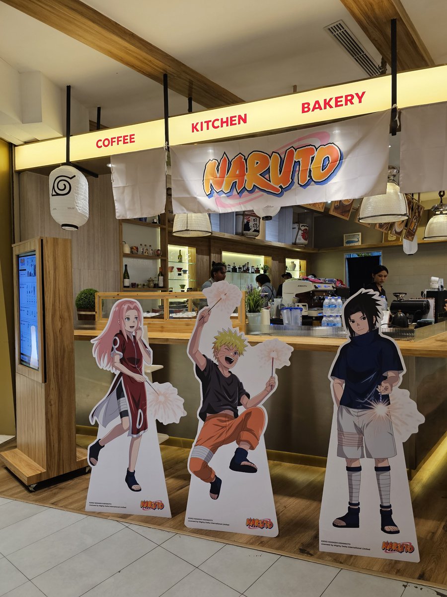 daem_MIA's tweet photo. Milou Farmhouse Cafe Grand Indonesia lagi Collab sama Naruto

Keren sih... tapi sayang gaada standee Narusasu ciuman https://t.co/ZgUtII8B6p