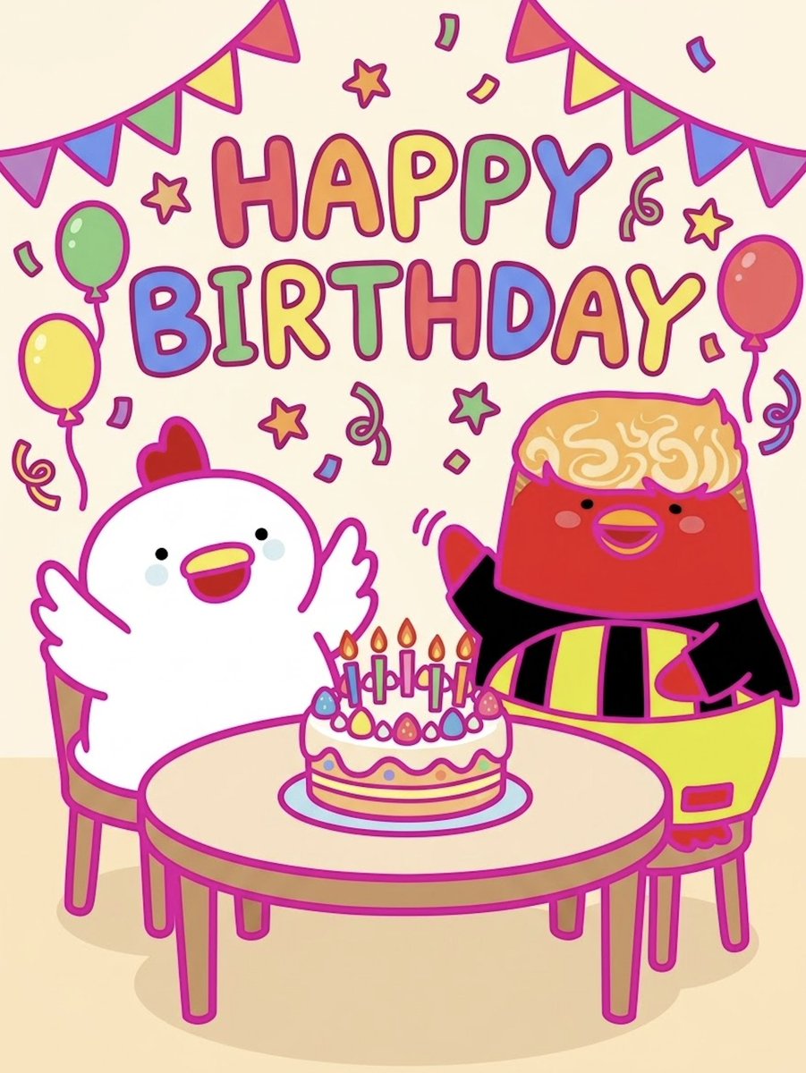 taica_gel_piyo's tweet photo. 🤍❤️𝐇𝐚𝐩𝐩𝐲 𝐁𝐢𝐫𝐭𝐡𝐝𝐚𝐲 ❤️🤍
🎂10.16🎂福本大晴さん🎂

今日は、バモぴよ＆ボスチキ役の福本大晴さんのお誕生日ピヨ！！⚽🐔

おめピヨーーー！🎉🎁

アニメ第2弾でも引き続きゲルぴよと仲良くしてくれてとーーってもうれピヨ！！✨

すてきな1年になりますようにピヨ！✨🥳 https://t.co/I5WvzYCAyK