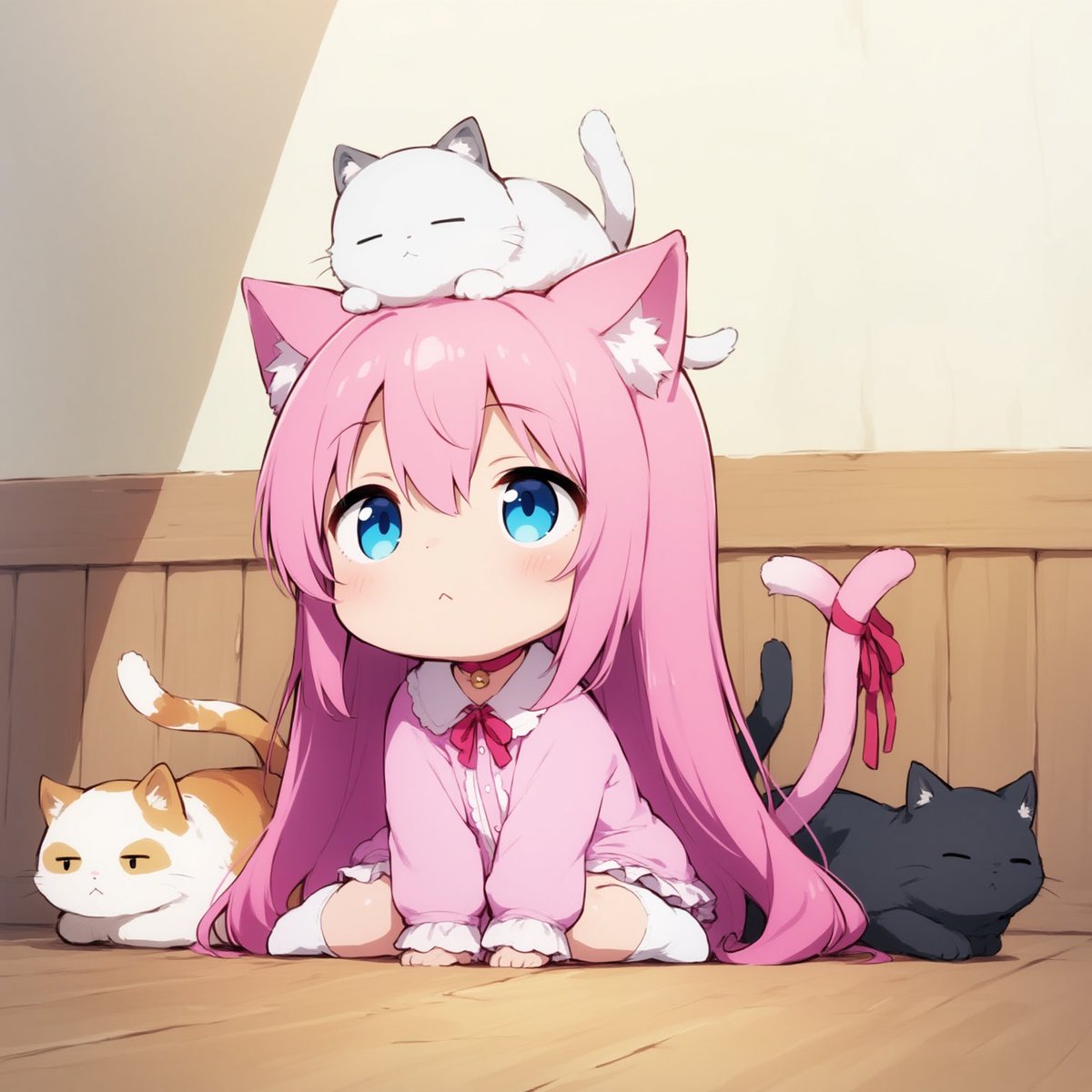 nyancyu_AI's tweet photo. こんにちは🐈🐈🐈 https://t.co/rN9ONtNdJS