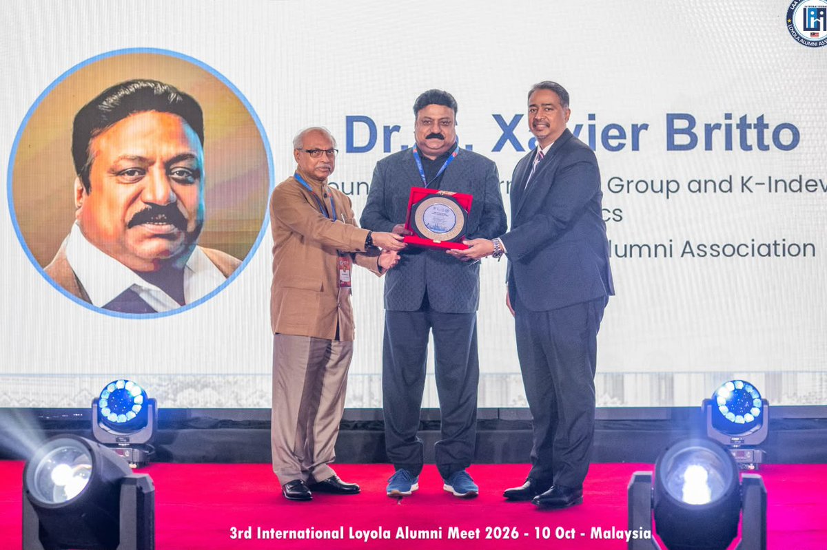 XB_Group's tweet photo. #LoyolaCollege #LoyolaAlumni #LoyolaAlumniAssociation #LoyolaFamily #LoyolaLegacy #LoyolaConnect #KIndev #KIndevLogistics #XBGroup #XavierBritto #DrSXavierBritto #LogisticsIndustry #GlobalLogistics #BusinessLeadership #CorporateExcellence
Youtube Link:https://t.co/v82NKXUy9w https://t.co/zeSdytmDHk