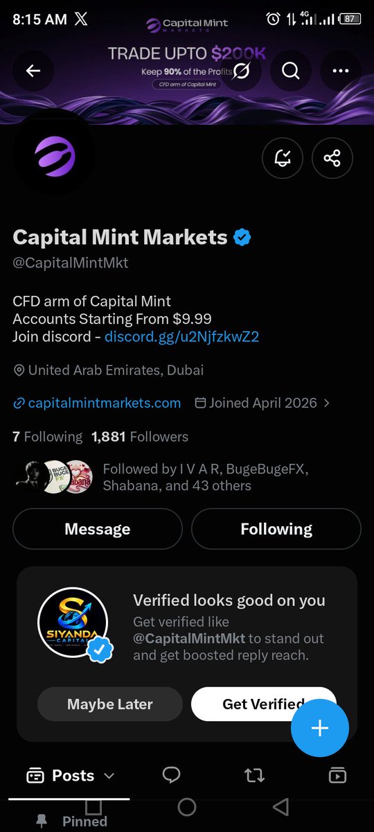 SiyandaCapital's tweet photo. @CapitalMintMkt I deserve it sir 
I need it 
Give me the opportunity to change my life as whole , Following you from East Africa @CapitalMintMkt https://t.co/F9Fdg3eelF