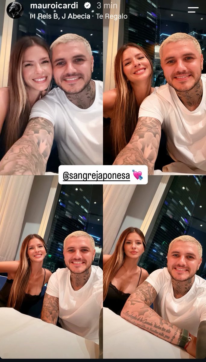 annamazzone1000's tweet photo. Awww amo 💗 Más lindos y felices que nunca. 💍 Pero chicos...foto beso para la próxima 😏 @MauroIcardi @chinasuarez #mauroicardi #chinasuarez https://t.co/uNE2UlED4C