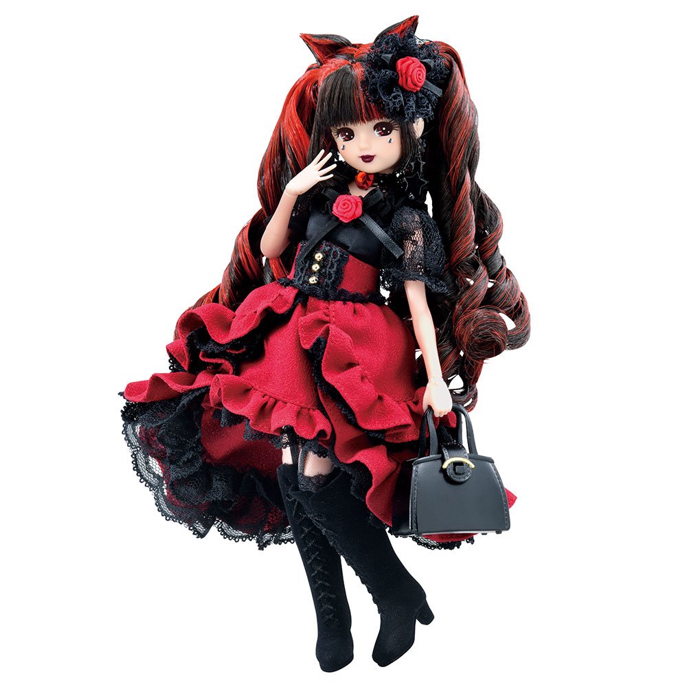 SeeingMount's tweet photo. Takara Tomy Mall Exclusive Premium Licca Chat Noir de Minuit (Midnight Black Cat) Made to Order Doll

Price 29,700 yen which currently concerts to ~$190 https://t.co/65237xS9Cc
