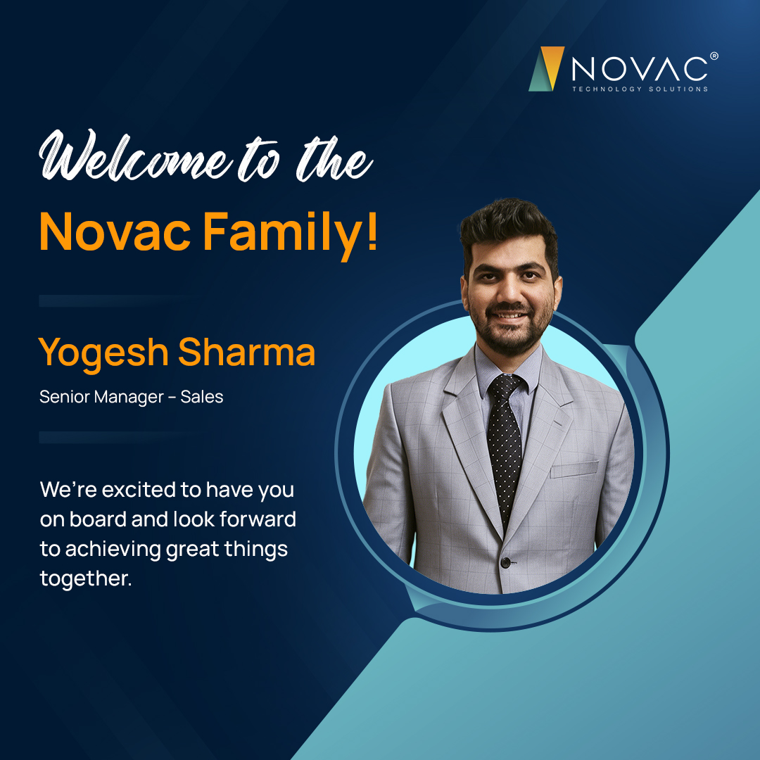 NovacTechnology's tweet photo. We’re pleased to welcome Yogesh Sharma to the Novac family as Senior Manager – Sales.

#Newbeginnings #Welcomeonboard #TeamGrowth #CompanyCulture #Novac #NovacTech https://t.co/TVOveFL55N