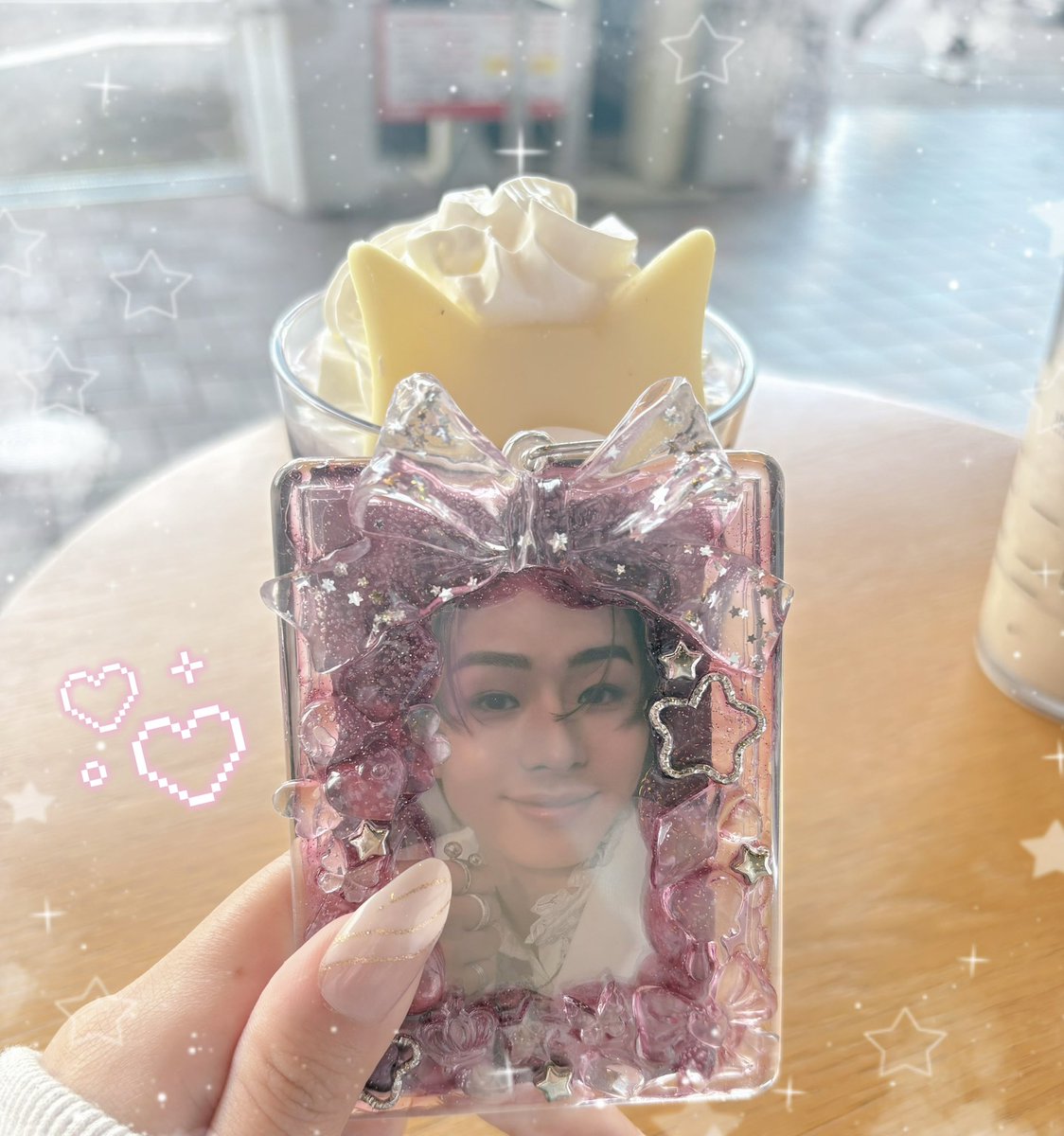 eikuchann__02__'s tweet photo. 永玖ちゃん連れてスタバに来た(՞⸝⸝o̴̶̷̥᷅ ̫ o̴̶̷᷄⸝⸝՞)و https://t.co/3EmdIwe7Db