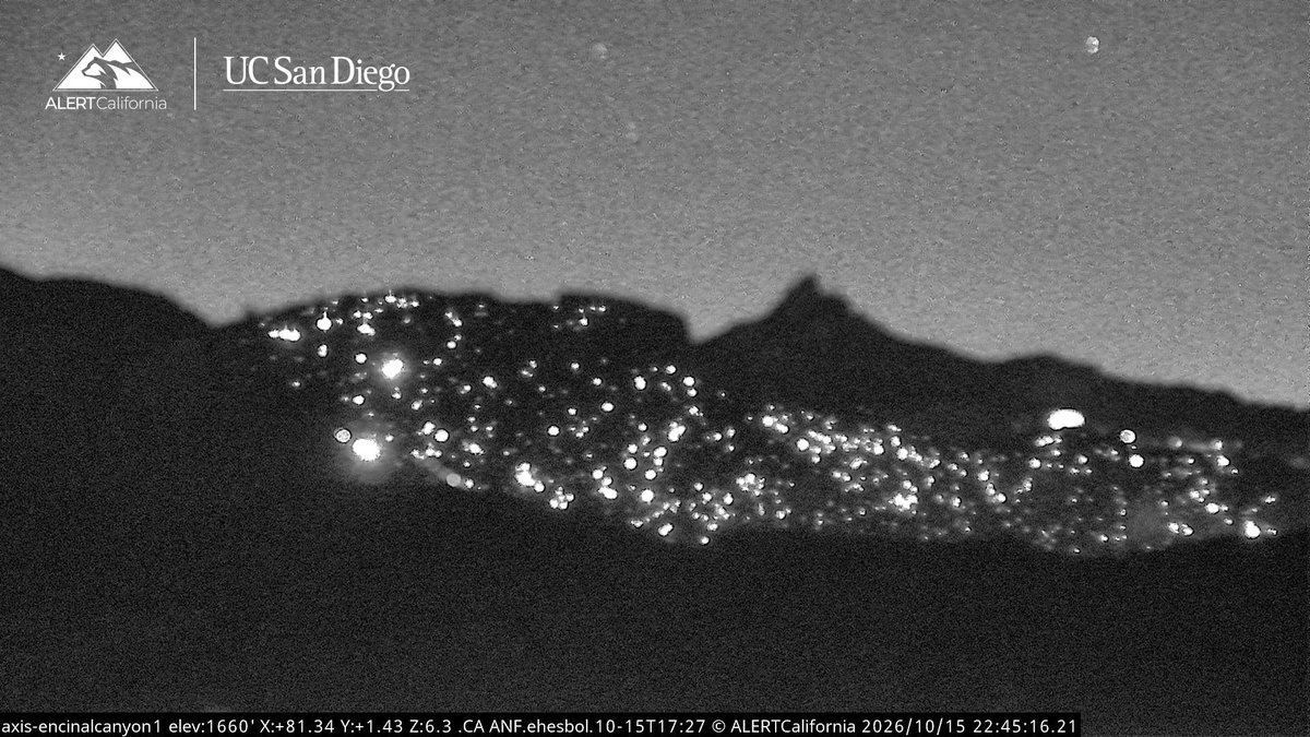 DanielFireTruck's tweet photo. Nothing much is happening on the #BrysonFire at the Moment, Winds are Expected to Increase Significantly up to 50-60mph Tonight, so I’ll be up Monitoring the Fire if any sudden Flare Ups occur. https://t.co/khsQYAA1Xx