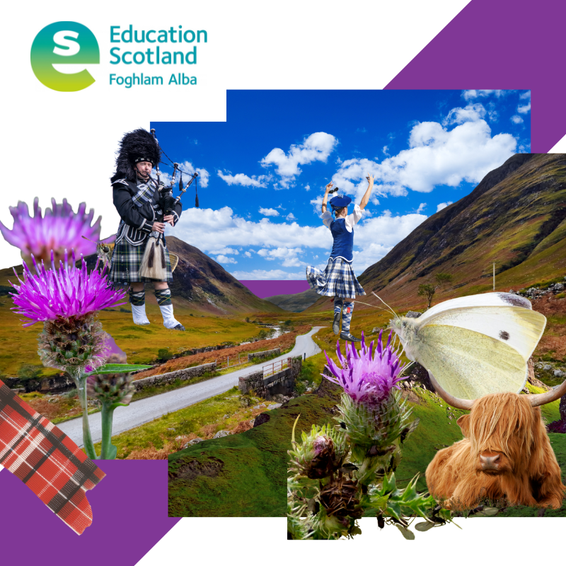 EducationScot's tweet photo. It's the Gaelic choirs at centre stage as the Royal National Mòd in Glasgow comes to a close. Learn how school leaders can be more effective “conductors” for #Gaelic in their setting with Education Scotland’s new Professional Learning Activity! https://t.co/mxxNfNjH5x https://t.co/DKX7AfiqBR