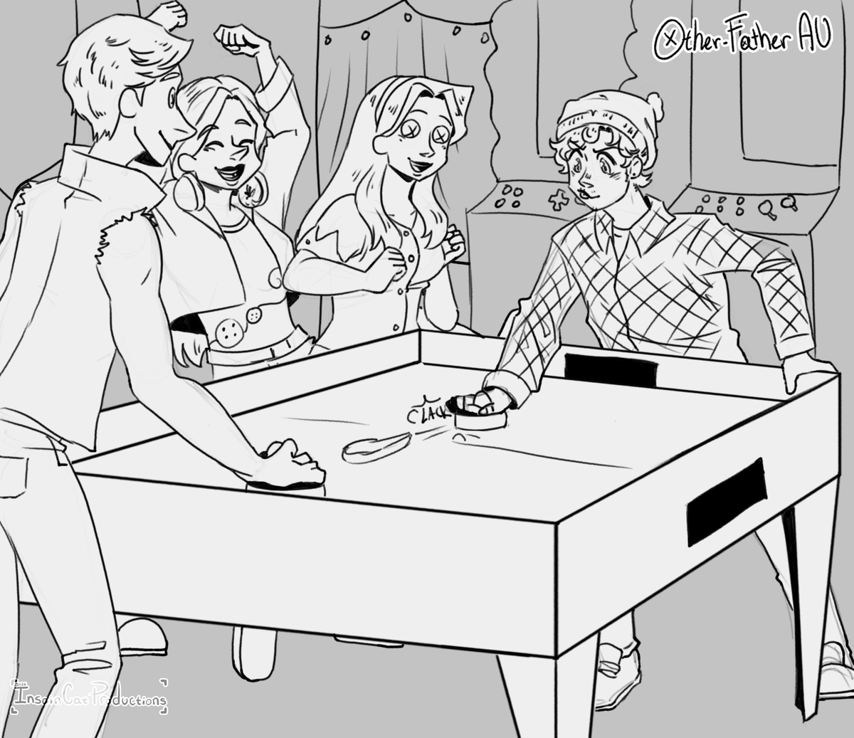 InsainCat's tweet photo. As asked, heres a bit more Other-Father AU (feat. Other-Neighbors of Colonel, Celine, Ken as Court, and Skipper as Clair).
#coraline #phm #doomednarrativefamily #markiplier #wilfordwarfstache #ken #barbieken #rygos #obsession #nikkifreeman #ResidentEvilㅤ #bryanhodukavich https://t.co/OqIbg8j0Y4