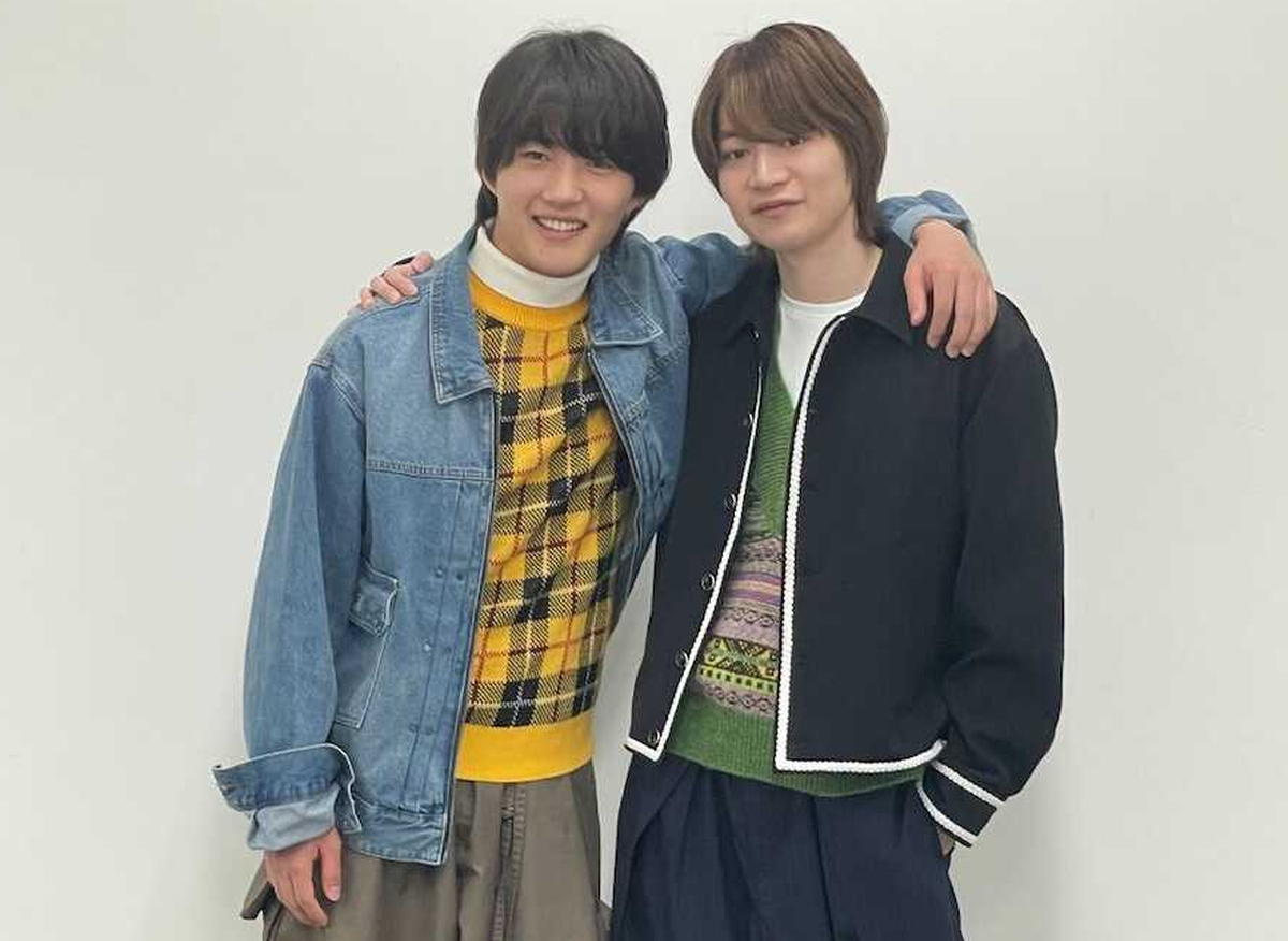 topicool_jp's tweet photo. 【トピクル】

B＆ZAIリーダー今野大輝＆最年少・稲葉通陽がお互いへの信頼語る！「尊敬できる」「甘えながら稽古」

2人の掛け合いや、歌・ダンス・ストーリーが織りなす素晴らしい世界観に期待が高まる取材会となりました

▼記事はこちら▼
🔗https://t.co/uYV9WfVNem

＃今野大輝 ＃稲葉通陽 https://t.co/1ThyenOXEj