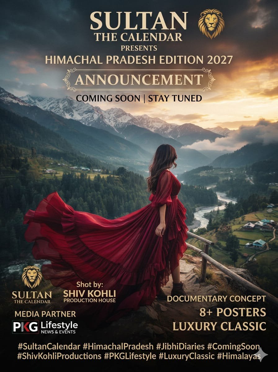 Sultanm17875391's tweet photo. Sultan The Calendar 2027 stay tuned Himachal Pradesh edition @tourism @indianculture @fashion @jibhi @HP https://t.co/AoLzrgAR44