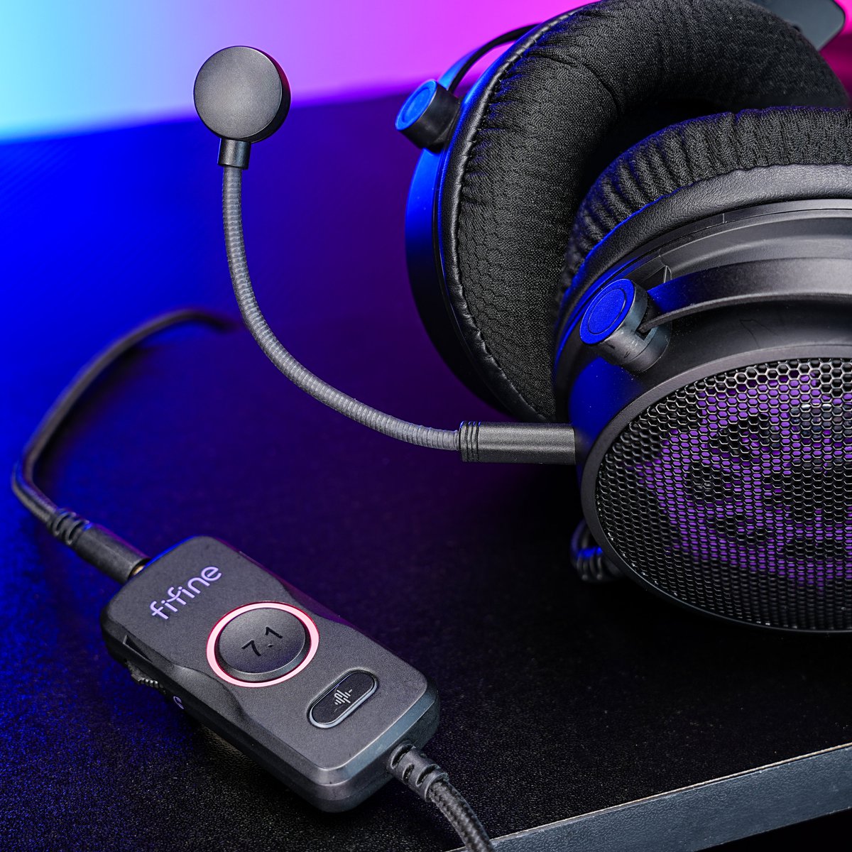 FIFINEMIC's tweet photo. ๐ฅ
๐Built to carry. Tuned to dominate.
โธ๏ธH18V Lite feeds you every audio cue - reloads, footsteps, breath.
๐ซOneโtap machine? That's you wearing FIFINE H18V Lite open-back gaming headset. https://t.co/evverydSU6